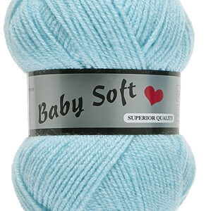 Pelote de 50 g Baby soft uni de Lammy coloris 047 lagon