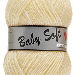 Pelote de 50 g Baby soft uni de Lammy coloris 051 jaune