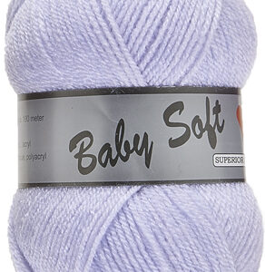 Pelote de 50 g Baby soft uni de Lammy coloris 063 mauve