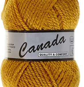 Lot de 500 grammes Canada de Lammy coloris 350 moutarde