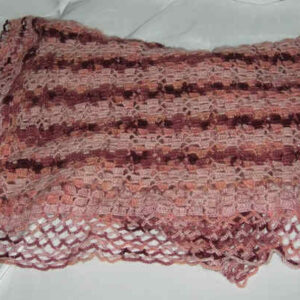 Etole au crochet 90 cm x 160 cm réf 8829